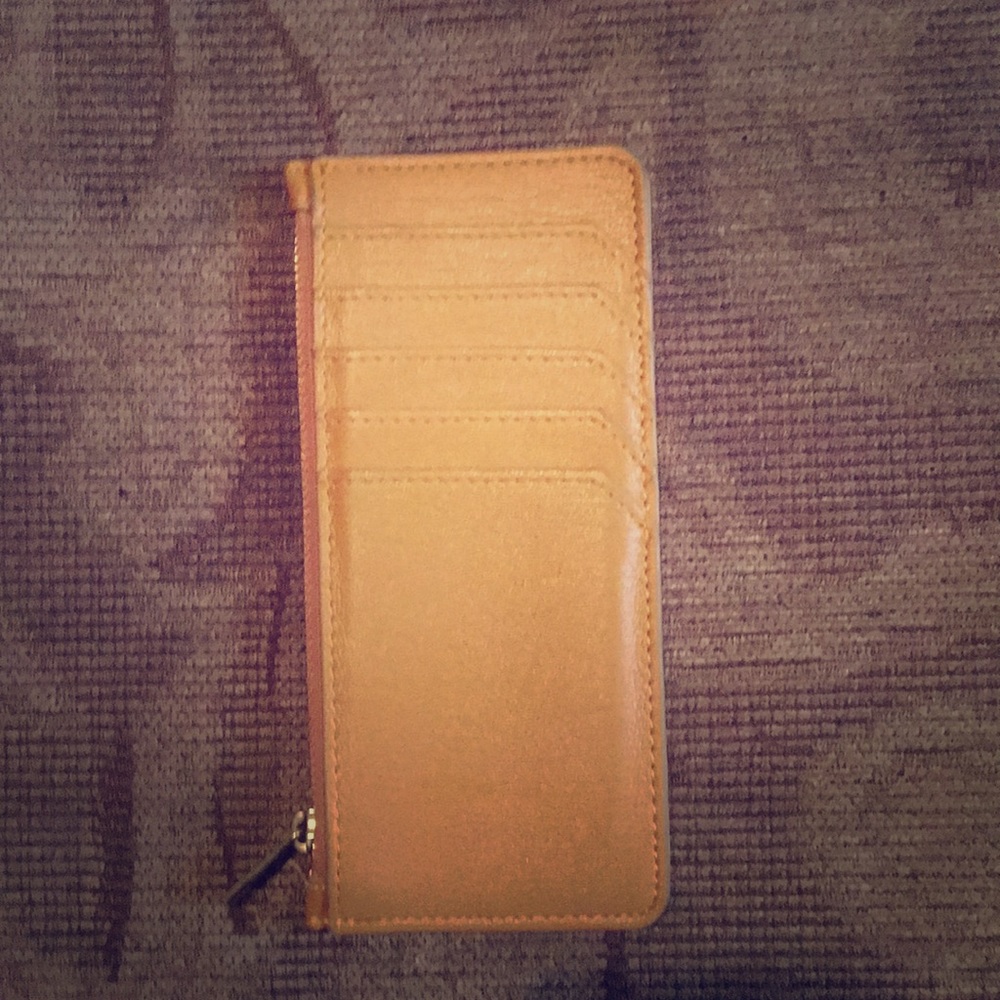 Long Beige Cardholder/Wallet